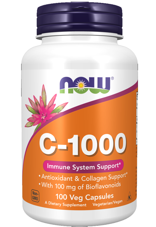 Vitamin C 1000 with 100 mg of Bioflavonoids 100 Veg Capsules